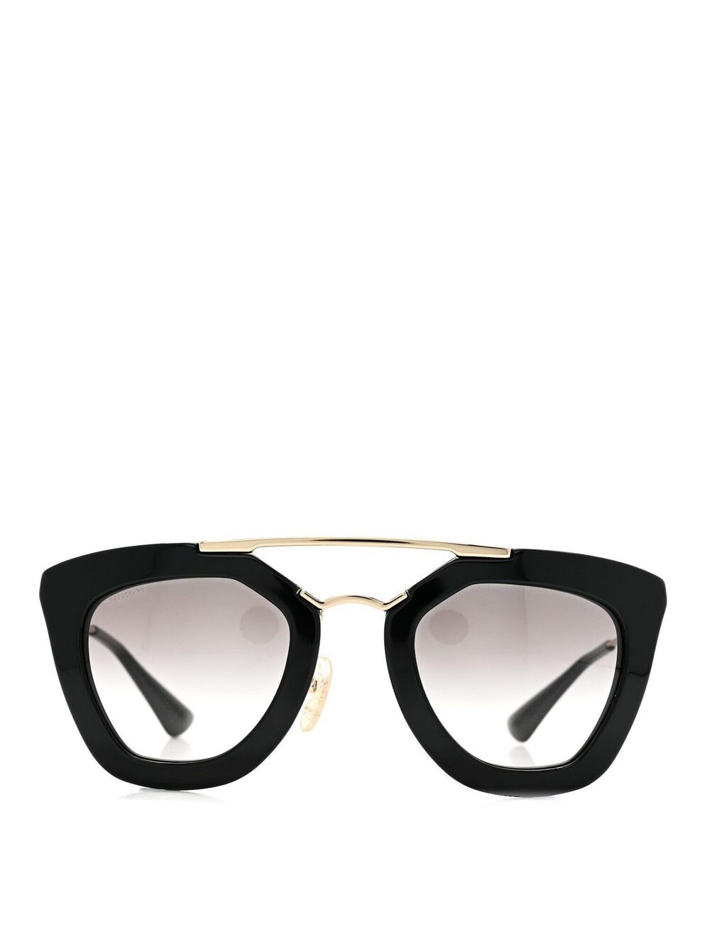 PRADA Acetate Cinema Sunglasses SPR 09Q Black